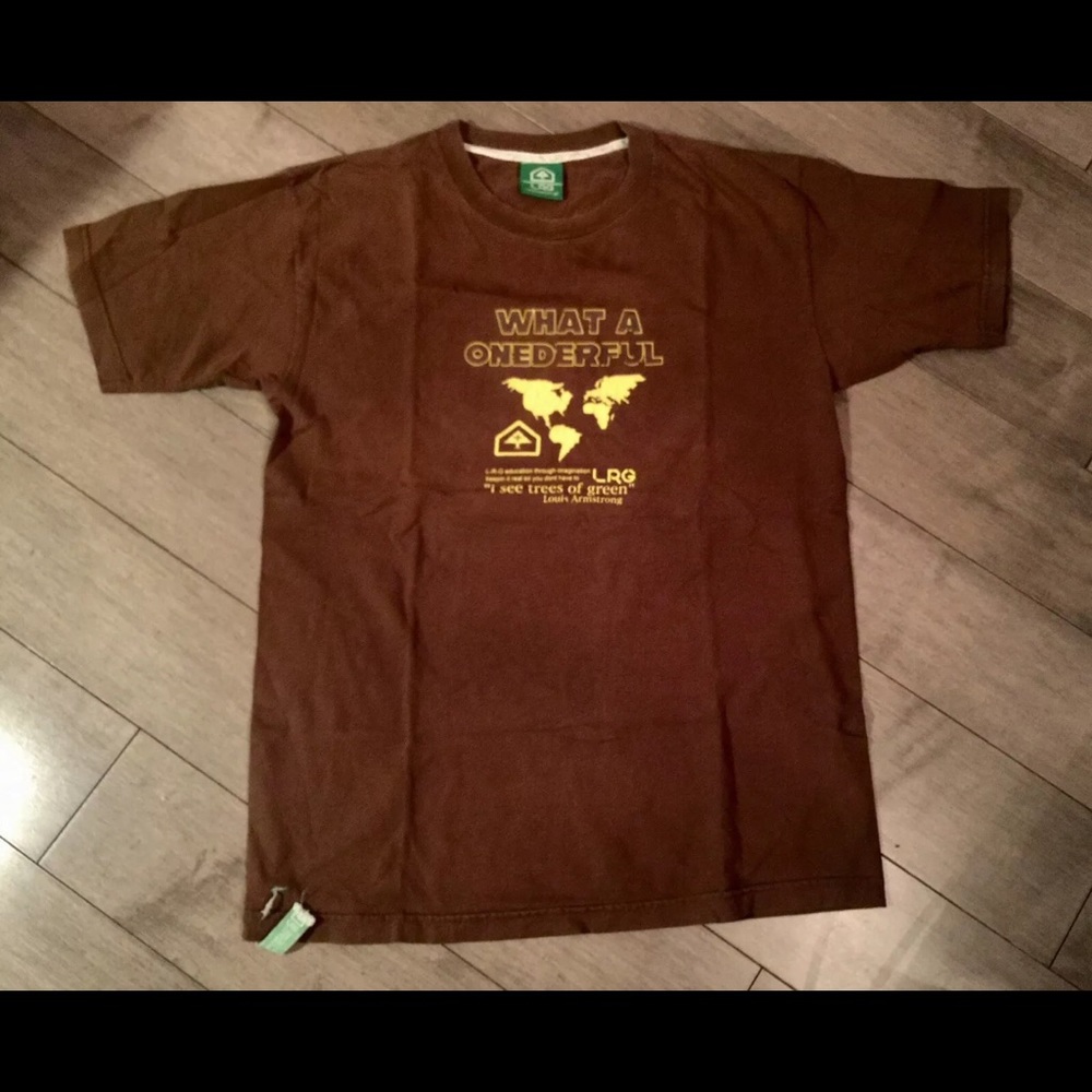 RARE VINTAGE LRG (L-R-G) LOUIS ARMSTRONG VINTAGE T Large